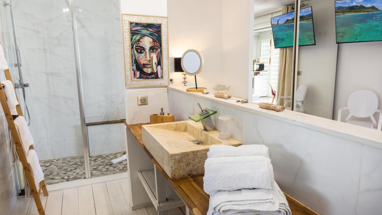 Official Page "Residence Bleu Marine" - Sea View Apartments & Studios - Saint-Martin French Side Grand Case Exteriér fotografie