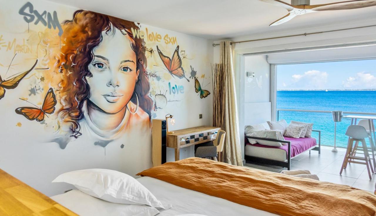 Official Page "Residence Bleu Marine" - Sea View Apartments & Studios - Saint-Martin French Side Grand Case Exteriér fotografie