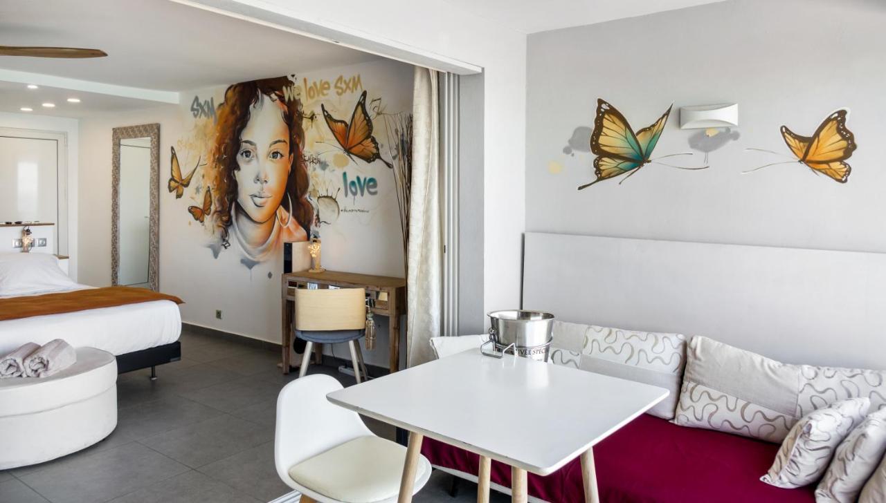 Official Page "Residence Bleu Marine" - Sea View Apartments & Studios - Saint-Martin French Side Grand Case Exteriér fotografie
