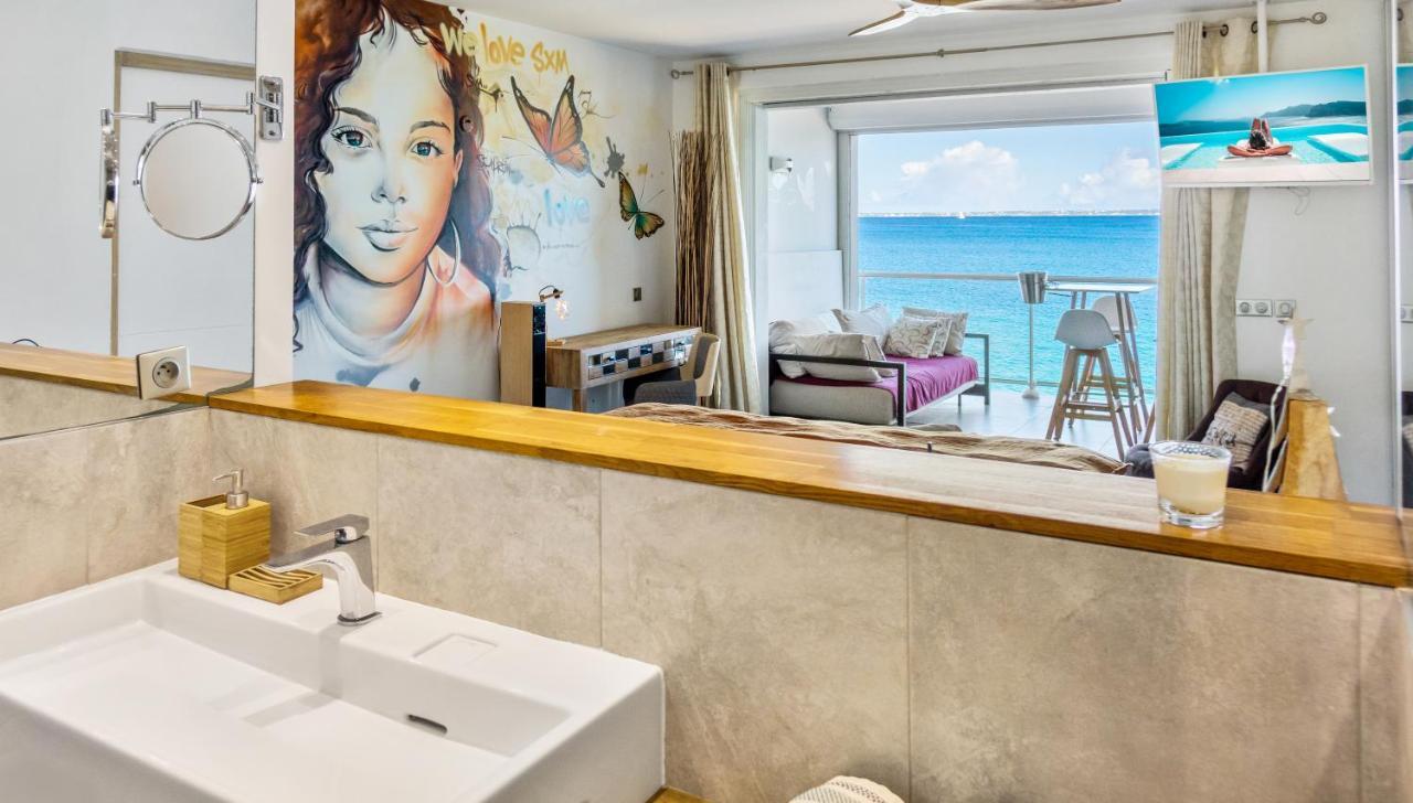Official Page "Residence Bleu Marine" - Sea View Apartments & Studios - Saint-Martin French Side Grand Case Exteriér fotografie
