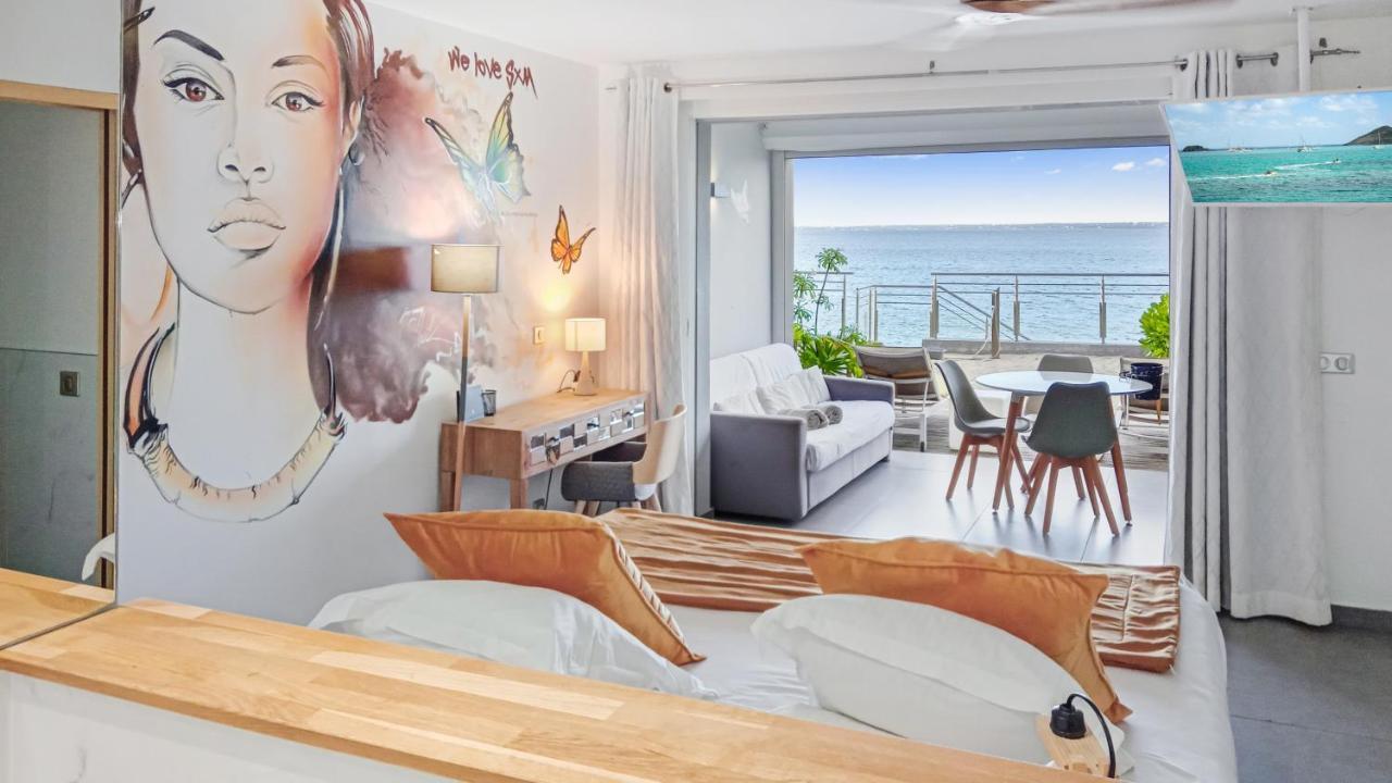 Official Page "Residence Bleu Marine" - Sea View Apartments & Studios - Saint-Martin French Side Grand Case Exteriér fotografie