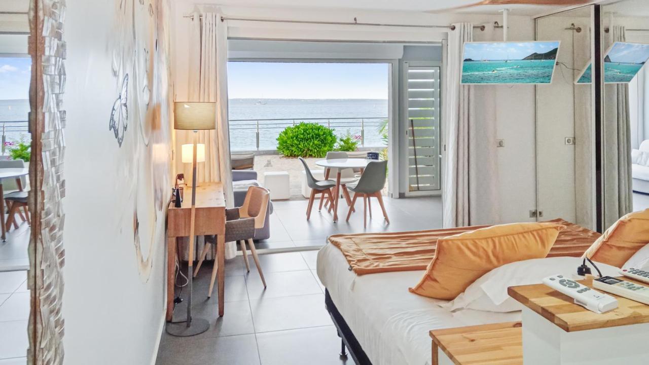 Official Page "Residence Bleu Marine" - Sea View Apartments & Studios - Saint-Martin French Side Grand Case Pokoj fotografie
