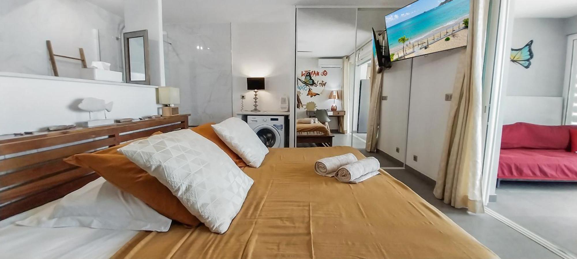 Official Page "Residence Bleu Marine" - Sea View Apartments & Studios - Saint-Martin French Side Grand Case Exteriér fotografie