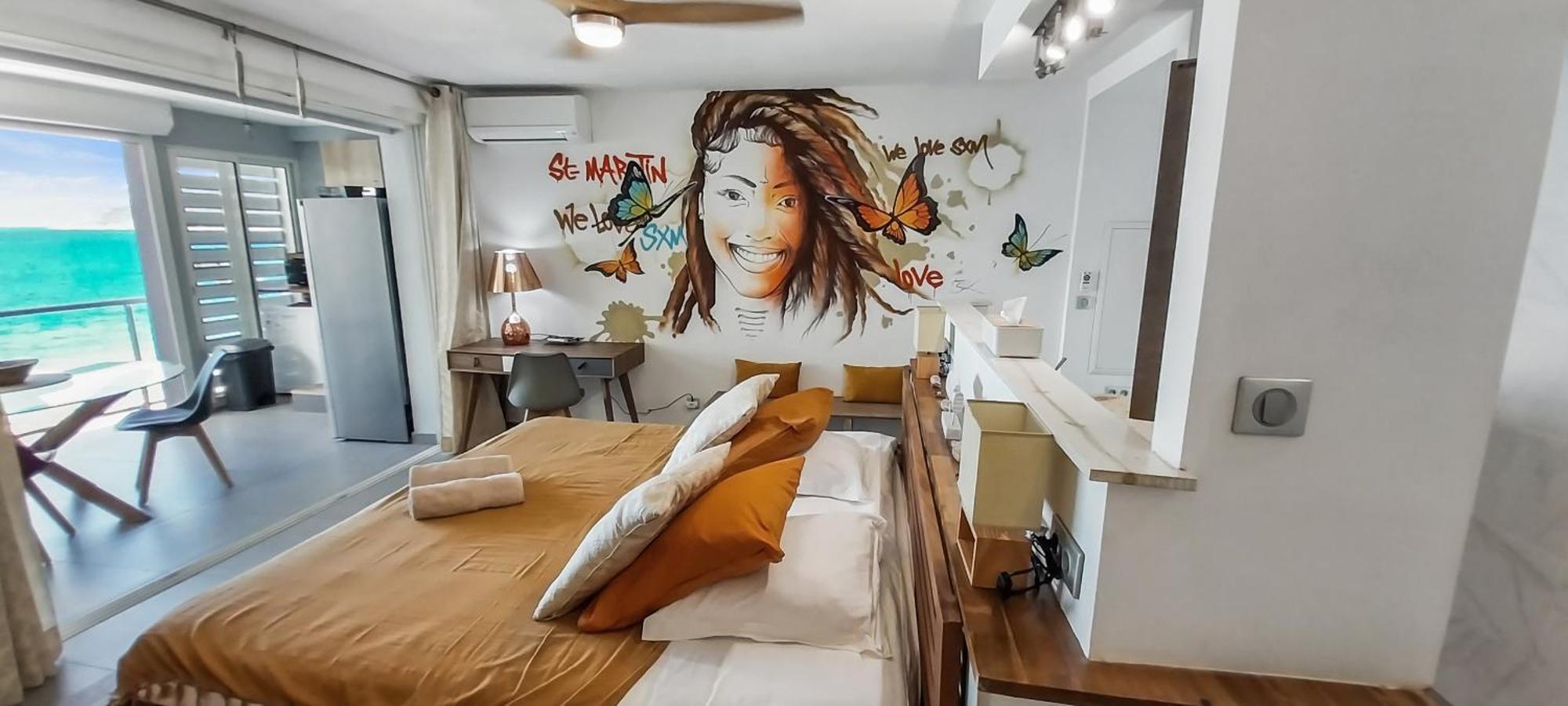 Official Page "Residence Bleu Marine" - Sea View Apartments & Studios - Saint-Martin French Side Grand Case Exteriér fotografie