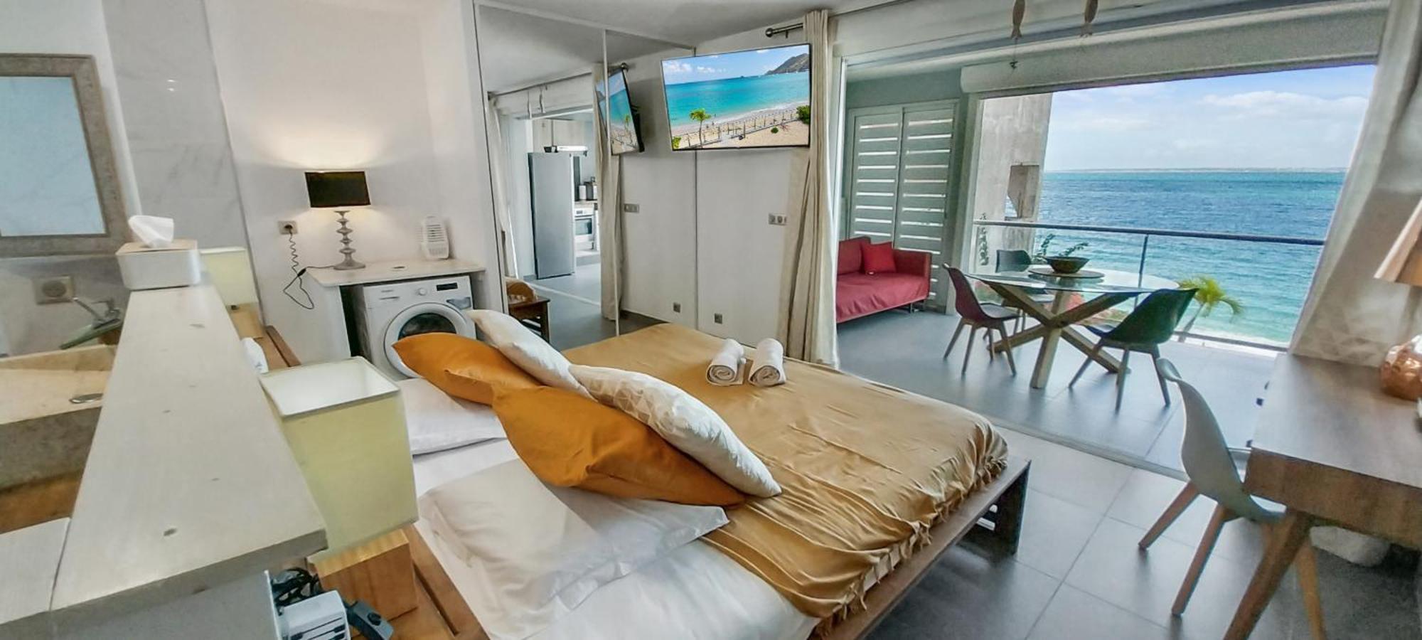 Official Page "Residence Bleu Marine" - Sea View Apartments & Studios - Saint-Martin French Side Grand Case Exteriér fotografie