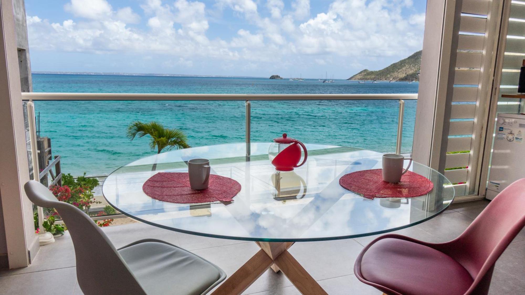 Official Page "Residence Bleu Marine" - Sea View Apartments & Studios - Saint-Martin French Side Grand Case Pokoj fotografie